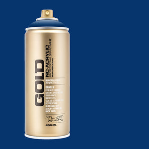 Montana Gold Acrylic Spray Paint Shock Blue Dark ⚠️