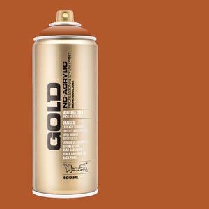 Montana Gold Acrylic Spray Paint Shock Brown Light ⚠️