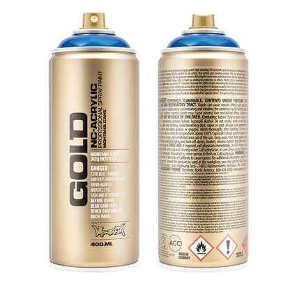 Montana Gold Acrylic Spray Paint Transparent Ultramarine