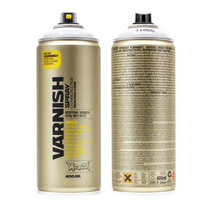 Montana Tech Varnish Spray Paint 400ml Semi Gloss