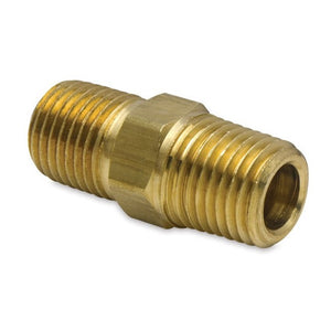 Iwata 1/4" Male Male Brass Fitting
