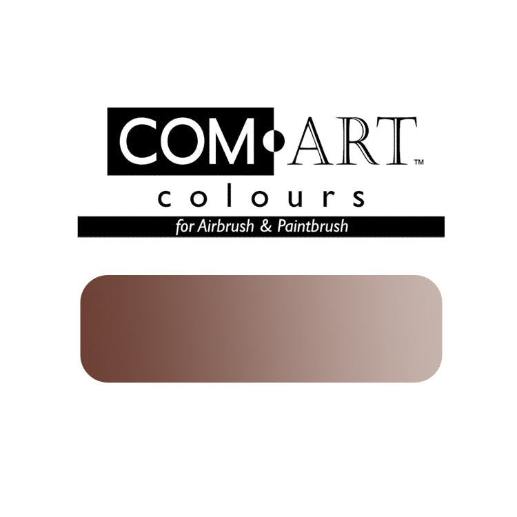 Com Art Opaque Airbrush Color 4oz Burnt Umber
