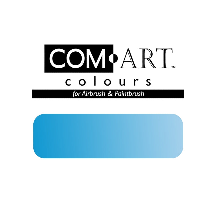 Com Art Opaque Airbrush Color Azure Blue