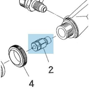 Iwata Fluid Nozzle .4mm