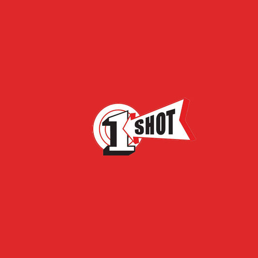 1 Shot Enamel Lettering Paint 1/4 Pint Fire Red ⚠️