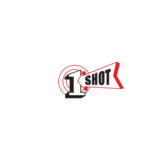 1 Shot Enamel Lettering Paint 1/2 Pint Polar White ⚠️