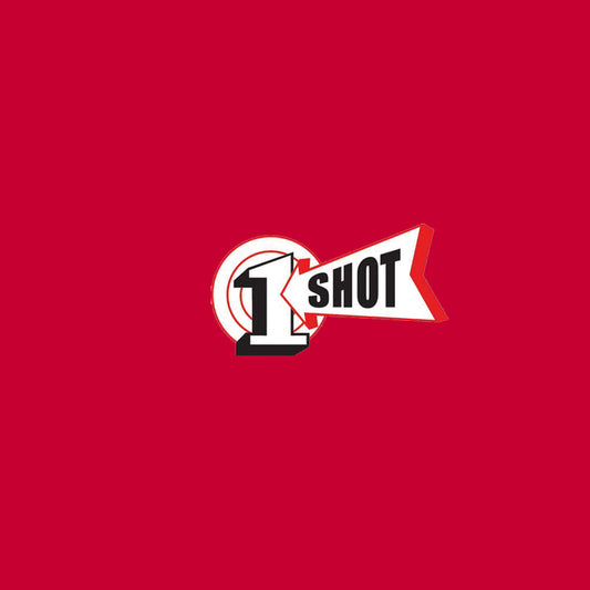 1 Shot Enamel Lettering Paint 1/2 Pint Bright Red ⚠️