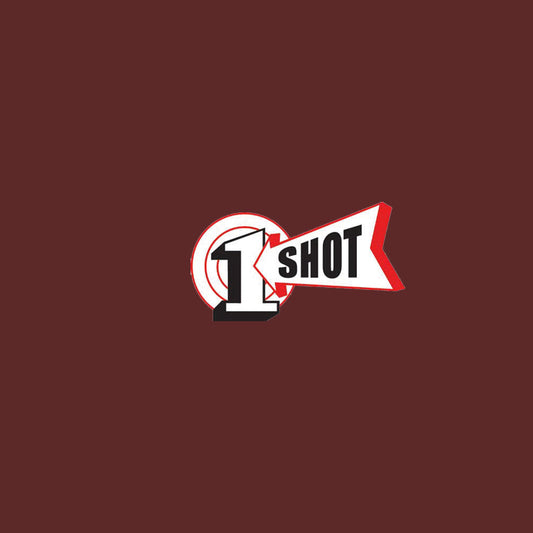 1 Shot Enamel Lettering Paint 1/4 Pint Dark Brown ⚠️
