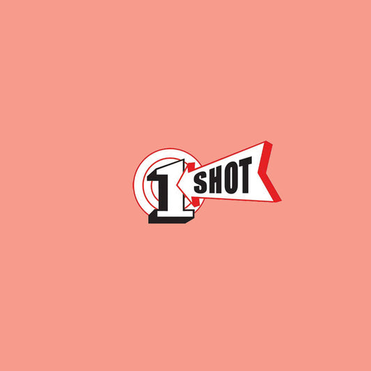 1 Shot Enamel Lettering Paint 1/4 Pint Coral ⚠️