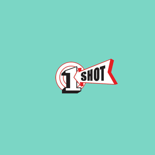 1 Shot Enamel Lettering Paint 1/2 Pint Aqua ⚠️