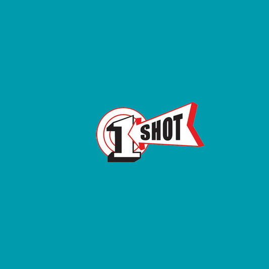 1 Shot Enamel Lettering Paint 1/2 Pint Peacock Blue ⚠️