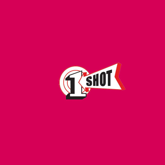 1 Shot Enamel Lettering Paint 1/4 Pint Rubine Red ⚠️