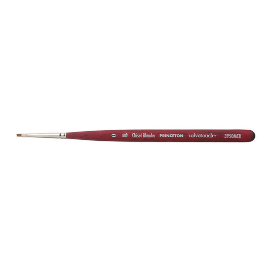 Princeton Velvetouch Brush Mini Chisel Blender 0