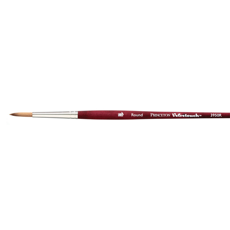 Princeton Velvetouch Brush Mixed Media Round 18/0