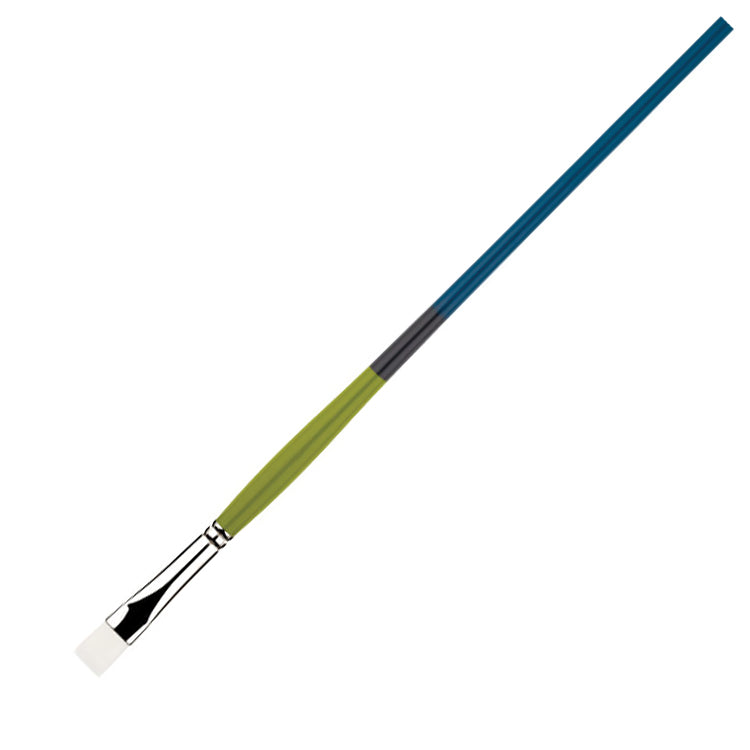 Princeton Snap! Brush White Taklon Bright 10 Long Handle