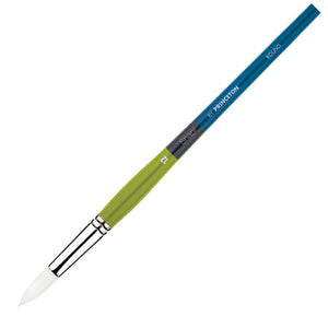 Princeton Snap! Brush White Taklon Round 0 Long Handle