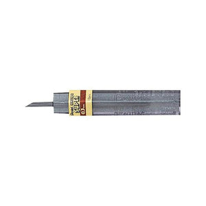 Pentel Super Hi Polymer Pencil Lead 0.3mm Extra Fine H 12 Pack