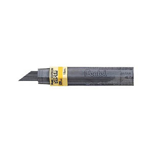 Pentel Mechanical Pencil Lead .9mm 2B 15 Pack
