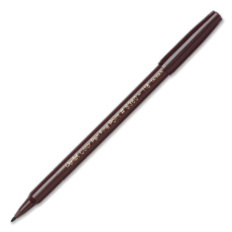 Pentel Arts Color Pen Dark Brown