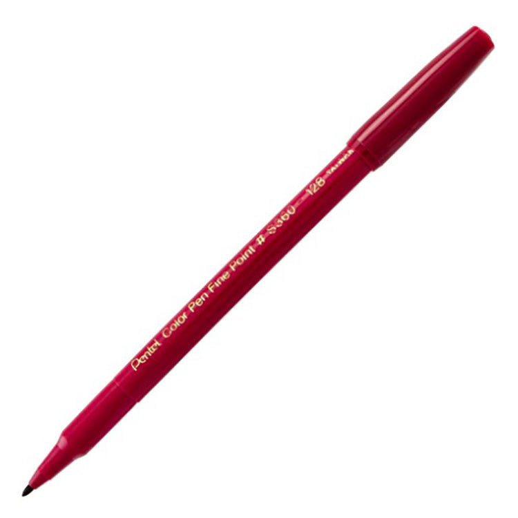 Pentel Arts Color Pen Dark Red