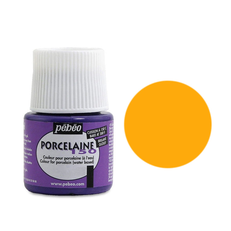 Pebeo Porcelaine 150 China Paint Saffron Orange