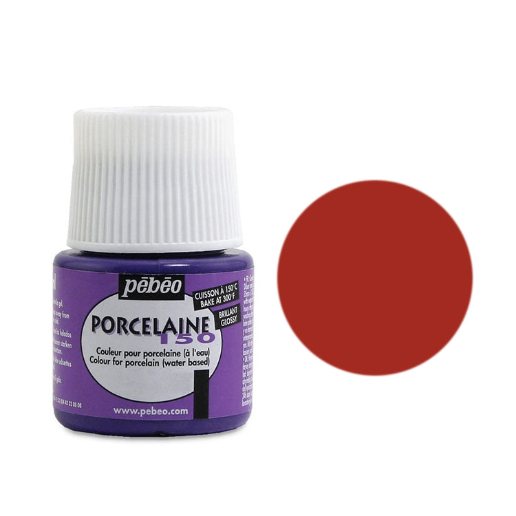 Pebeo Porcelaine 150 China Paint Ruby Red