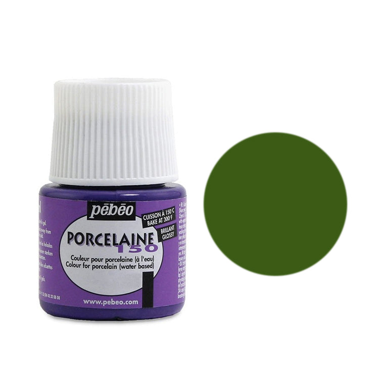 Pebeo Porcelaine 150 China Paint Peridot Green