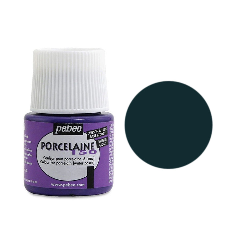 Pebeo Porcelaine 150 China Paint Abyss Black