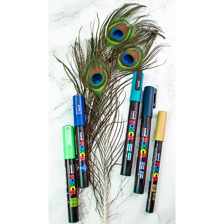 Posca Paint Marker Set PC-5M 8 Earth Tones
