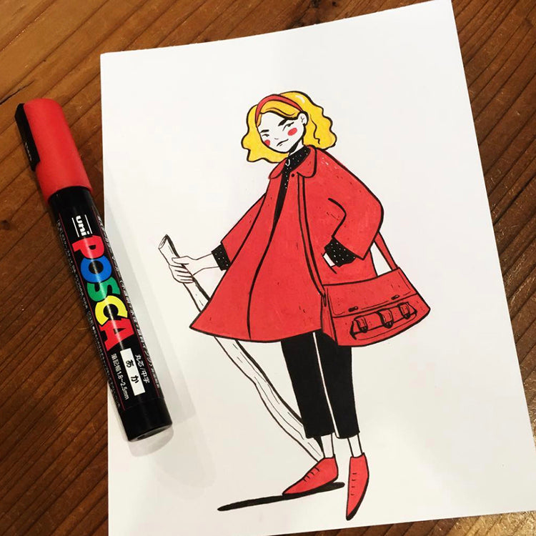 Posca Paint Marker Set PC-5M 16 Medium