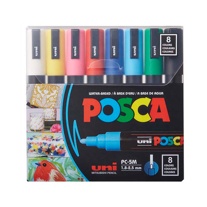 Posca Paint Marker Set PC-5M 8 Medium