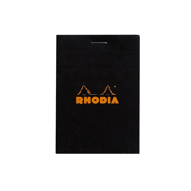 Rhodia Classic Staplebound Notepad 3x4 Black Graph
