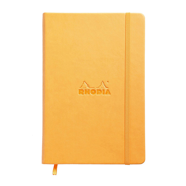 Rhodia Webnotebook A5 Orange Hard Dot Grid