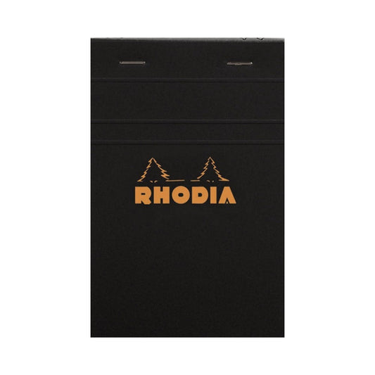 Rhodia Classic Staplebound Notepad 4.37x6.37 Black Graph