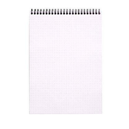 Rhodia Spiral Dot A4 Pad 8.25 x11.75 Black