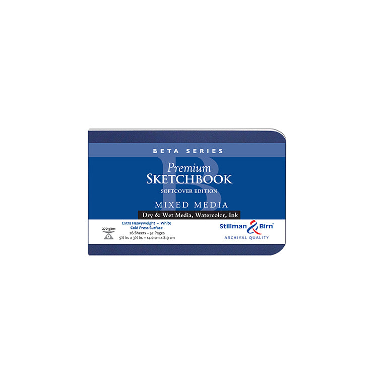 Stillman & Birn Beta Softcover Sketchbook 5.5x3.5