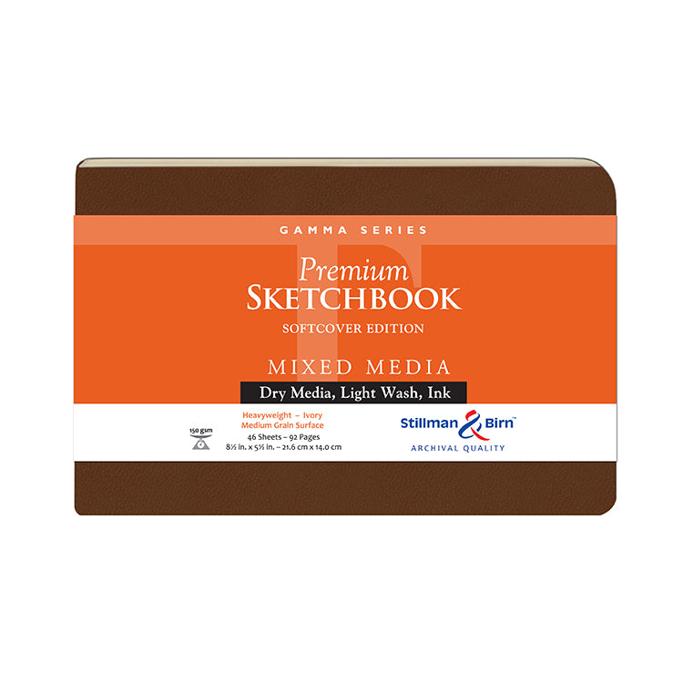Stillman & Birn Gamma Softcover Sketchbook 8.5x5.5
