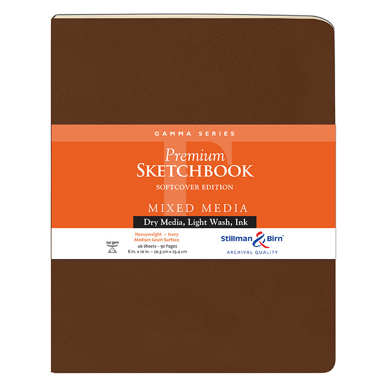 Stillman & Birn Gamma Softcover Sketchbook 8x10