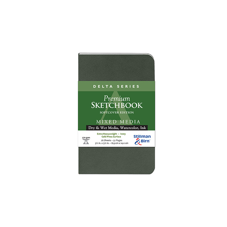 Stillman & Birn Delta Softcover Sketchbook 3.5x5.5