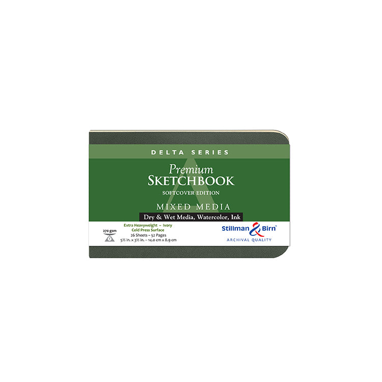 Stillman & Birn Delta Softcover Sketchbook 5.5x3.5