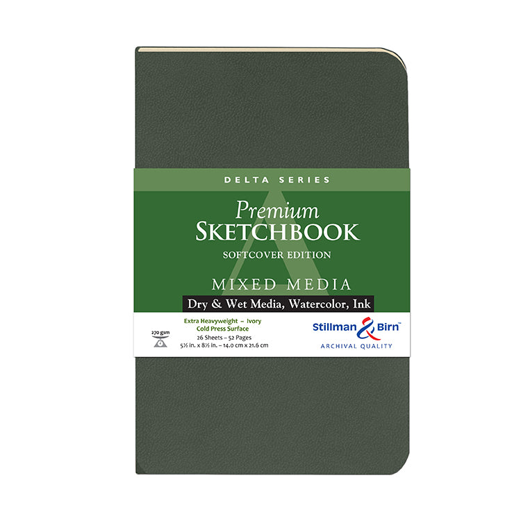Stillman & Birn Delta Softcover Sketchbook 5.5x8.5