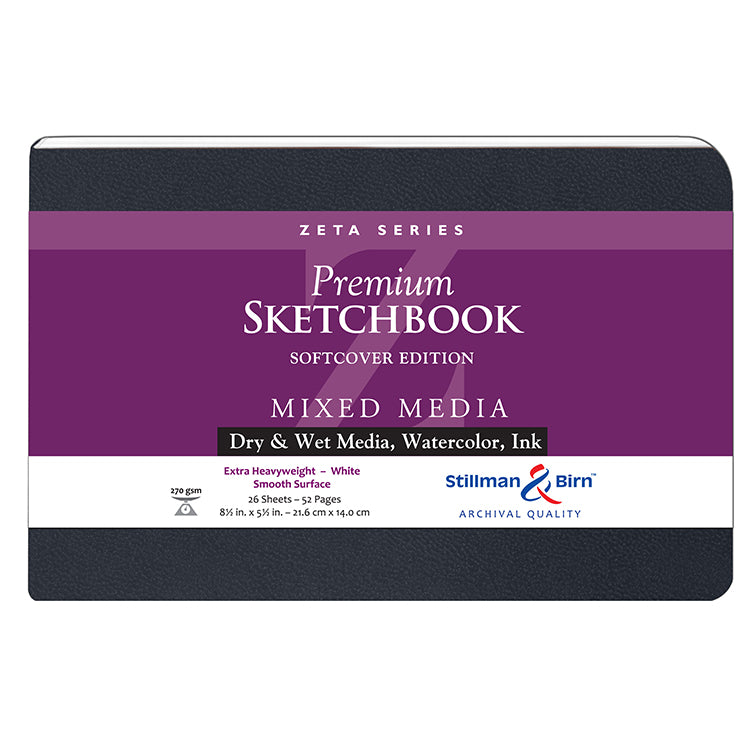 Stillman & Birn Zeta Softcover Sketchbook 8.5x5.5