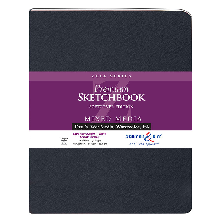 Stillman & Birn Zeta Softcover Sketchbook 8x10