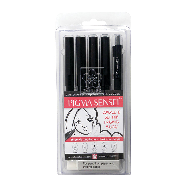 Sakura Sakura Pigma Sensei Manga Drawing Kit