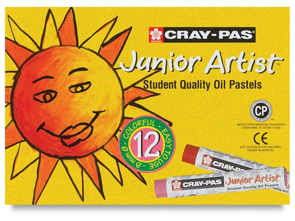 Cray Pas Jr Artist Crayons 12 Pack