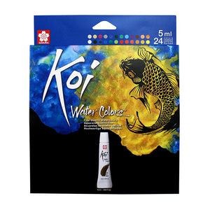 Koi 24-Color 5ml Watercolor Set