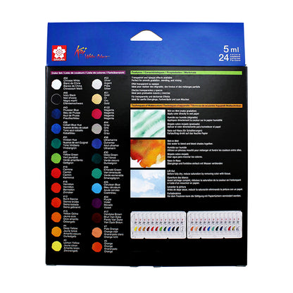 Koi 24-Color 5ml Watercolor Set