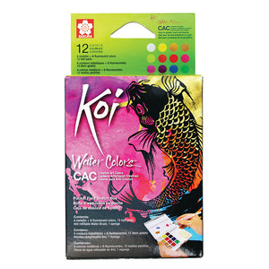 Koi Watercolor 12 Color Set