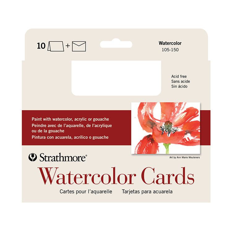 Strathmore Watercolor Cards 10 Pack