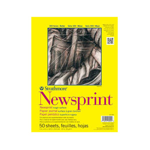 Strathmore 300 Series Rough Newsprint Pad 14x17